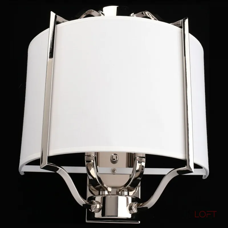 Накладной светильник Aployt Kamila APL.727.01.02 Цвет арматуры никель Цвет плафонов белый от ImperiumLoft Накладной светильник Aployt Kamila APL.727.01.02 Цвет арматуры никель Цвет плафонов белый от ImperiumLoft