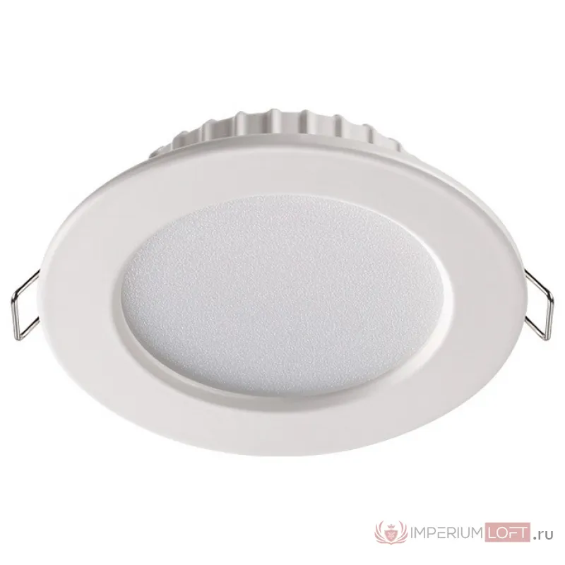 Встраиваемый светильник Novotech Luna 358029 Цвет плафонов белый Цвет арматуры белый от ImperiumLoft