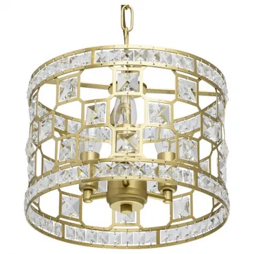 Подвесной светильник MW-Light Монарх 121011503 Цвет арматуры золото Цвет плафонов золото