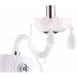 Бра Arte Lamp Teatro A3964AP-1WH Цвет арматуры хром Цвет плафонов белый