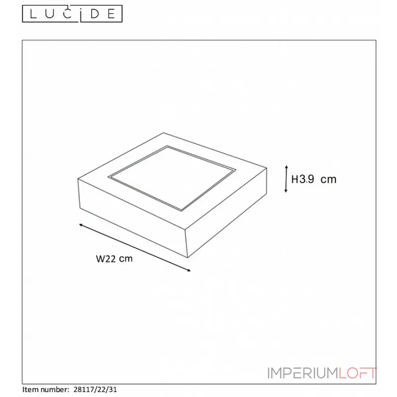 Накладной светильник Lucide Brice-LED 28117/22/31 Цвет арматуры белый Цвет плафонов белый от ImperiumLoft Накладной светильник Lucide Brice-LED 28117/22/31 Цвет арматуры белый Цвет плафонов белый от ImperiumLoft