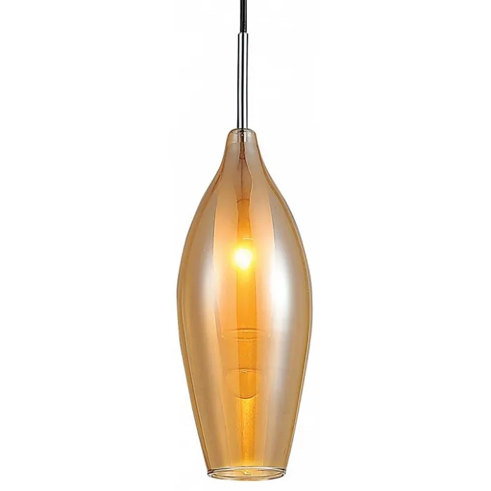 Подвесной светильник Lightstar Pentola 803023 Цвет арматуры хром Цвет плафонов желтый от ImperiumLoft