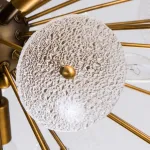 Подвесная люстра Divinare Aria 9821/15 SP-9 Цвет арматуры латунь Цвет плафонов разноцветный от ImperiumLoft