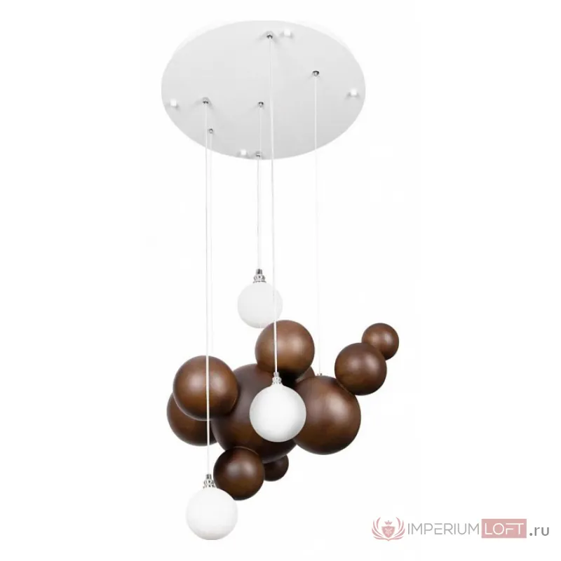 Подвесная люстра Loft it Ginger 10161 Dark wood от ImperiumLoft
