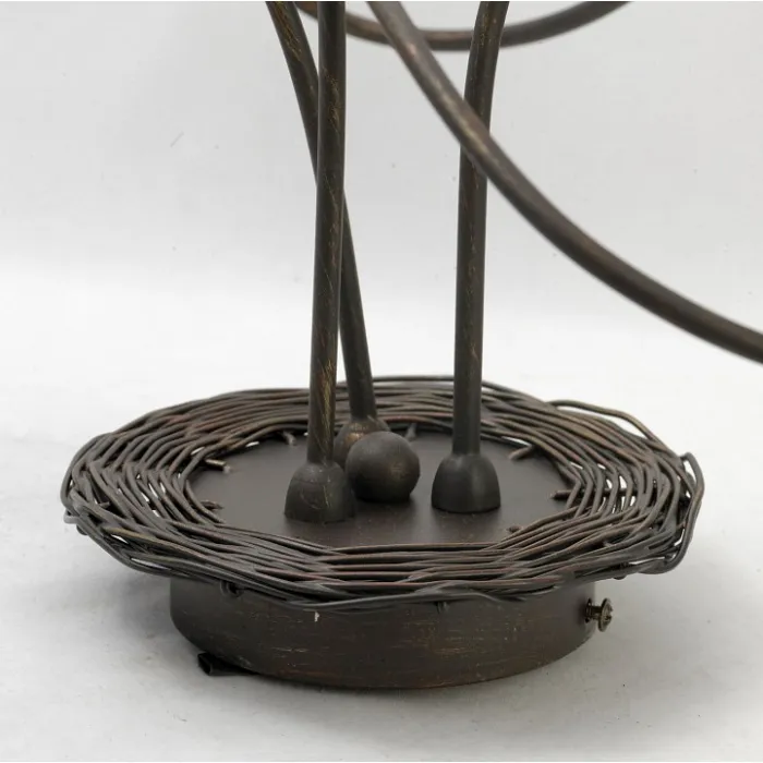 Потолочная люстра Lussole Ancona LSN-1003-03 Цвет арматуры медь Цвет плафонов коричневый от ImperiumLoft