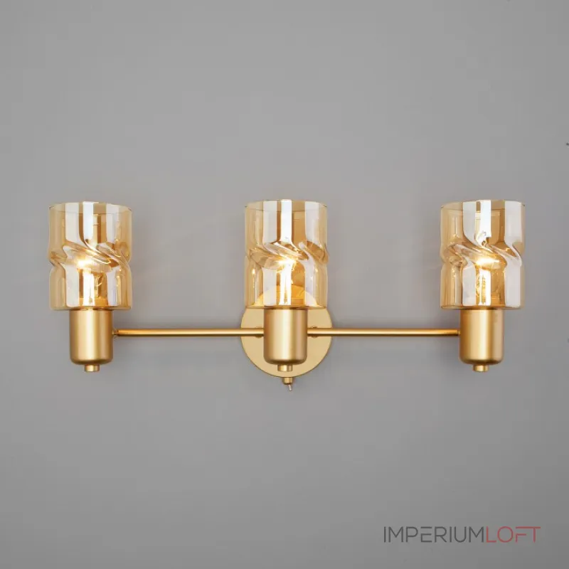 Бра Eurosvet Ansa 20120/3 перламутровое золото Цвет плафонов янтарный Цвет арматуры золото Бра Eurosvet Ansa 20120/3 перламутровое золото Цвет плафонов янтарный Цвет арматуры золото