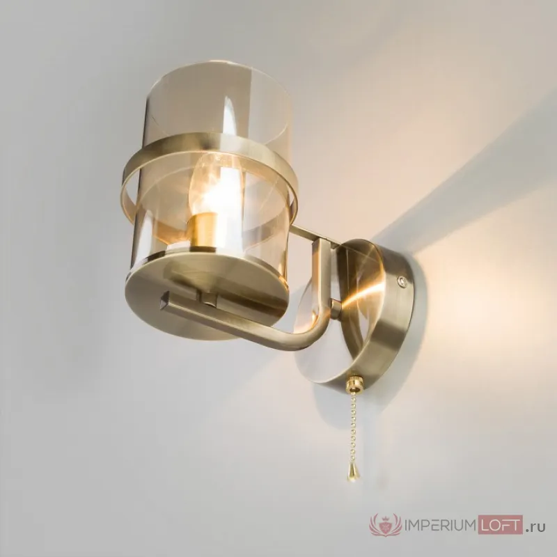 Бра Eurosvet Coppa 60085/1 античная бронза от ImperiumLoft