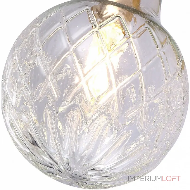 Бра Arte Lamp 8040 A8040AP-1SG Цвет арматуры золото Цвет плафонов прозрачный