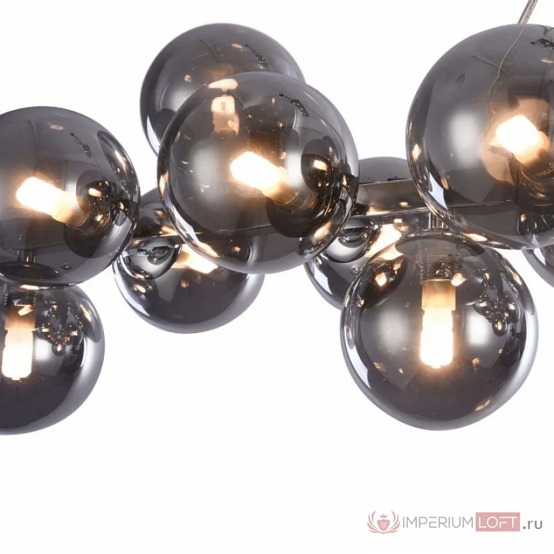 Подвесная люстра Maytoni Dallas MOD547PL-25CH Цвет арматуры хром Цвет плафонов серый от ImperiumLoft