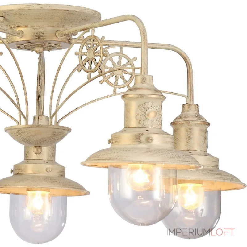 Потолочная люстра Arte Lamp Sailor A4524PL-5WG  Потолочная люстра Arte Lamp Sailor A4524PL-5WG