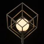 Настольная лампа декоративная MW-Light Призма 1 726030401 Цвет арматуры никель Цвет плафонов бронза от ImperiumLoft