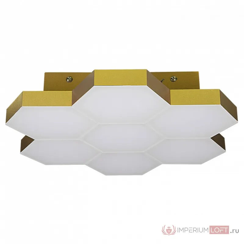 Накладной светильник Lightstar Favo LED 750073 Цвет арматуры золото от ImperiumLoft