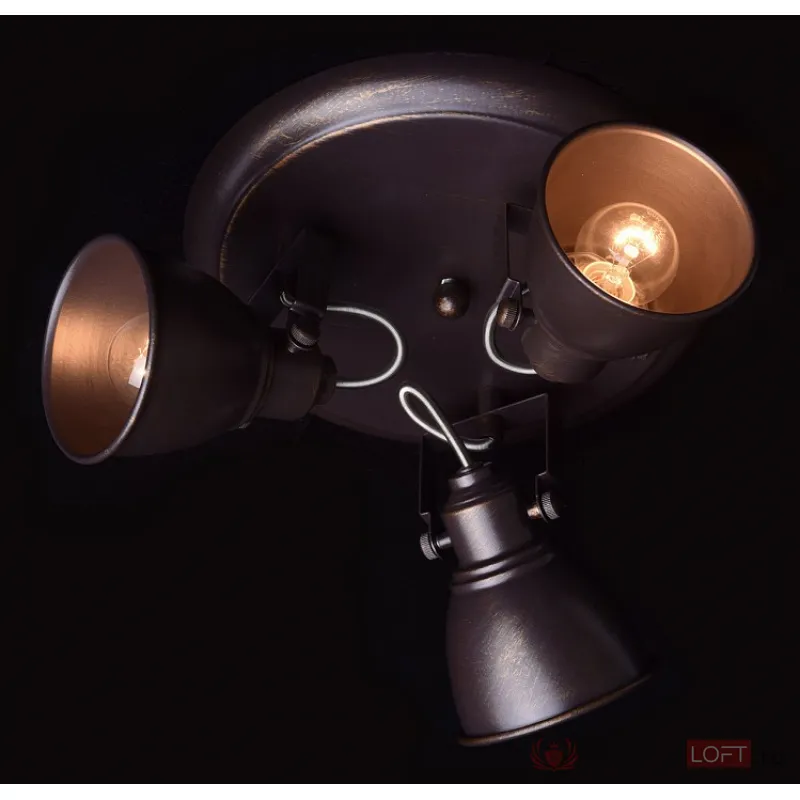 Спот MW-Light Ринген 547020403 Цвет арматуры золото Цвет плафонов золото от ImperiumLoft