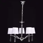 Подвесная люстра MW-Light Прато 2 101011105 Цвет арматуры хром Цвет плафонов белый от ImperiumLoft