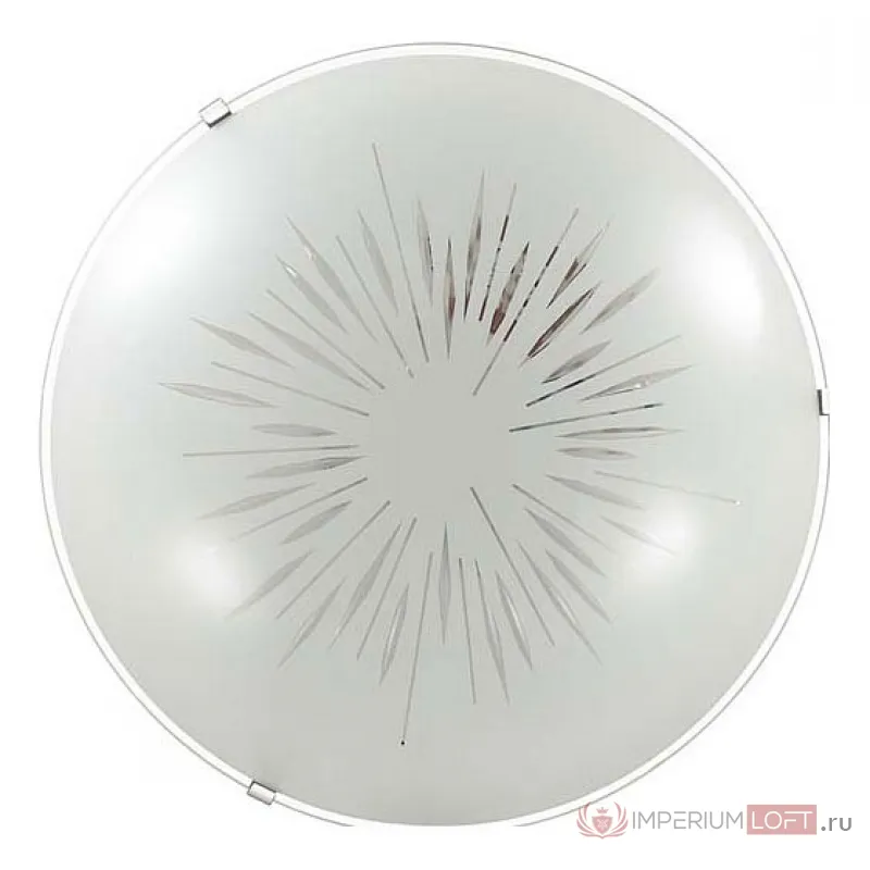 Накладной светильник Sonex Lukka 2064/DL Цвет арматуры хром Цвет плафонов белый от ImperiumLoft