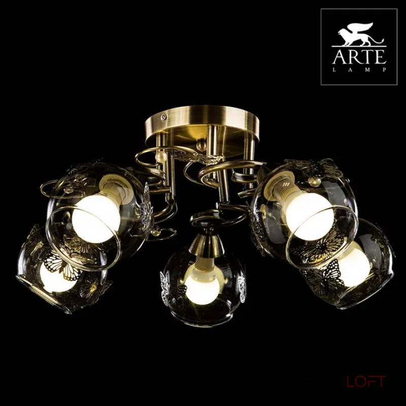 Потолочная люстра Arte Lamp Alessandra A5004PL-5AB 