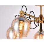 Люстра на штанге Ambrella Traditional 27 TR9061 Цвет плафонов янтарный Цвет арматуры бронза от ImperiumLoft