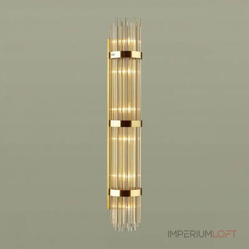 Накладной светильник Odeon Light Empire 4854/6W Цвет плафонов прозрачный Цвет арматуры золото от ImperiumLoft Накладной светильник Odeon Light Empire 4854/6W Цвет плафонов прозрачный Цвет арматуры золото от ImperiumLoft