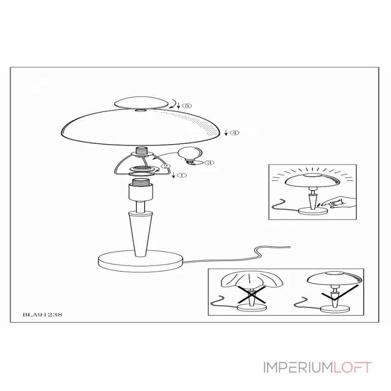 Настольная лампа декоративная Eglo ПРОМО Solo 91238 Цвет арматуры никель от ImperiumLoft Настольная лампа декоративная Eglo ПРОМО Solo 91238 Цвет арматуры никель от ImperiumLoft
