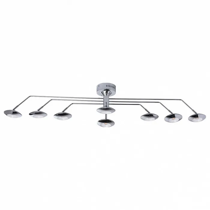 Люстра на штанге MW-Light Гэлэкси 7 632013508 Цвет арматуры хром Цвет плафонов хром от ImperiumLoft