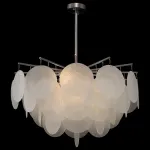 Люстра на штанге Freya Porto FR5104PL-06N Цвет арматуры никель Цвет плафонов белый от ImperiumLoft