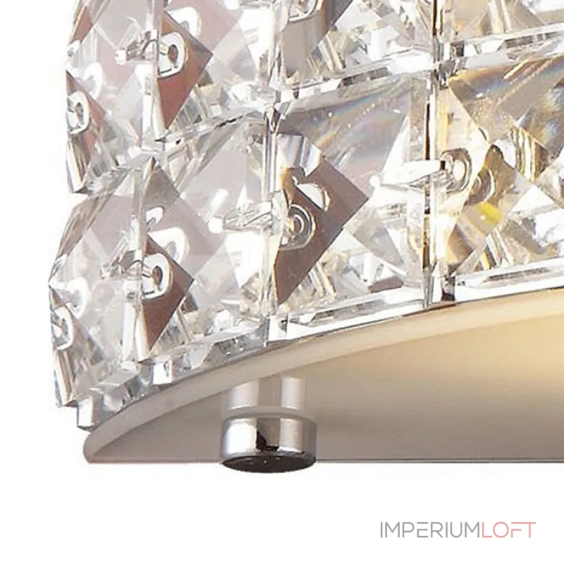 Накладной светильник TopLight Imogene TL1162-1W Цвет арматуры хром Цвет плафонов прозрачный
