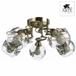 Люстра на штанге Arte Lamp Alessandra A5004PL-5AB Цвет арматуры бронза Цвет плафонов бронза от ImperiumLoft