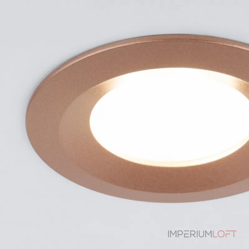 Встраиваемый светильник Elektrostandard 110 a053333 Цвет арматуры золото от ImperiumLoft