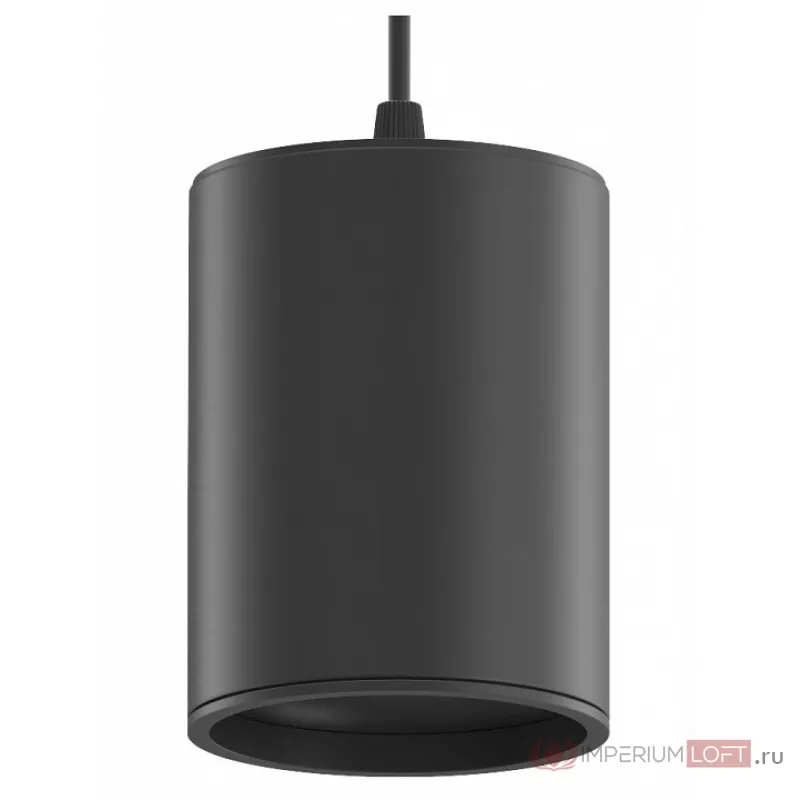 Подвесной светильник Gauss HD038 Цвет плафонов черный Цвет арматуры черный от ImperiumLoft