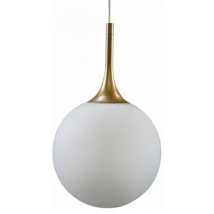 Подвесной светильник Lightstar Globo 813022 Цвет плафонов белый Цвет арматуры золото от ImperiumLoft