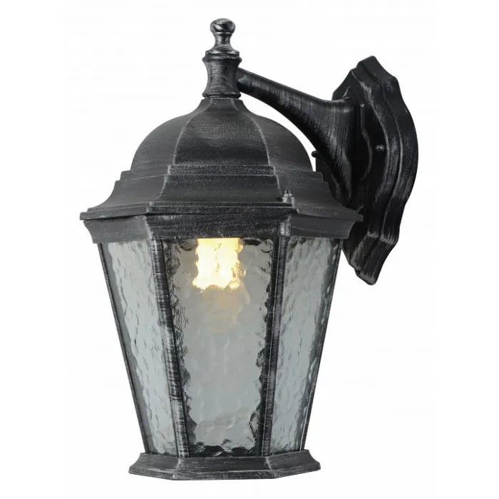 Светильник на штанге Arte Lamp Genova A1202AL-1BS Цвет арматуры серебро Цвет плафонов прозрачный от ImperiumLoft