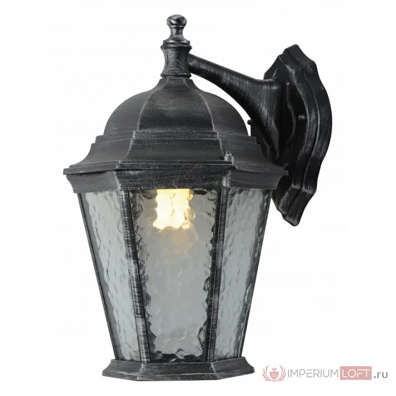 Светильник на штанге Arte Lamp Genova A1202AL-1BS Цвет арматуры серебро Цвет плафонов прозрачный от ImperiumLoft