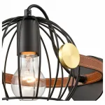 Бра Vele Luce Pasquale 654 VL6252W01 Цвет арматуры черный Цвет плафонов черный