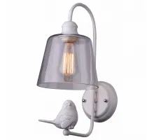 Бра Arte Lamp Passero A4289AP-1WH Цвет арматуры белый Цвет плафонов прозрачный Бра Arte Lamp Passero A4289AP-1WH Цвет арматуры белый Цвет плафонов прозрачный