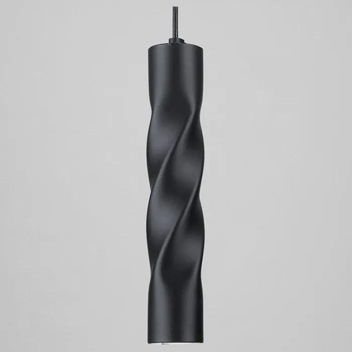 Подвесной светильник Eurosvet Scroll 50136/1 LED черный 5W от ImperiumLoft
