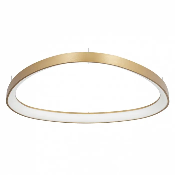 Подвесной светильник Ideal Lux Gemini GEMINI SP D61 ORO Цвет плафонов черный от ImperiumLoft