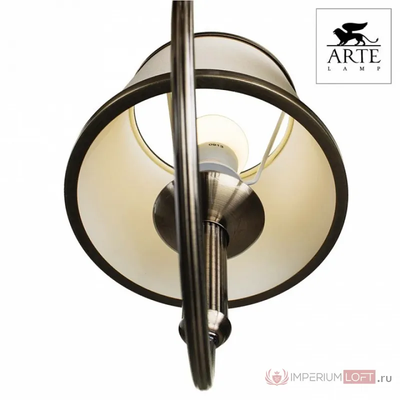 Подвесная люстра Arte Lamp Alice A3579LM-5AB Цвет арматуры бронза Цвет плафонов бронза от ImperiumLoft