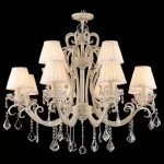 Подвесная люстра Maytoni Triumph ARM288-12-G Цвет арматуры кремовый Цвет плафонов кремовый от ImperiumLoft