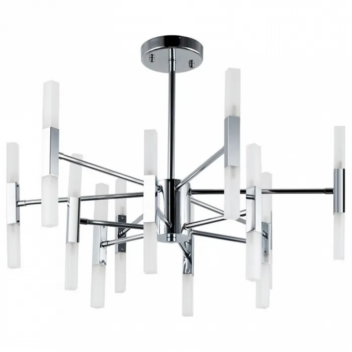 Люстра на штанге Arte Lamp Ramona A7410PL-24CC Цвет плафонов разноцветный Цвет арматуры хром от ImperiumLoft