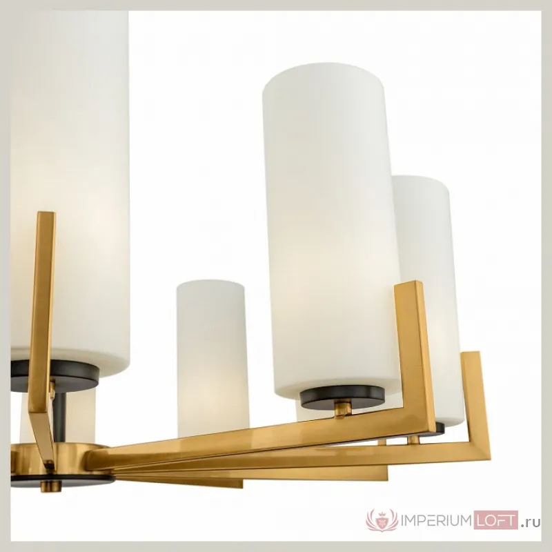 Подвесная люстра Maytoni Fortano MOD089PL-10BS Цвет арматуры латунь Цвет плафонов белый от ImperiumLoft