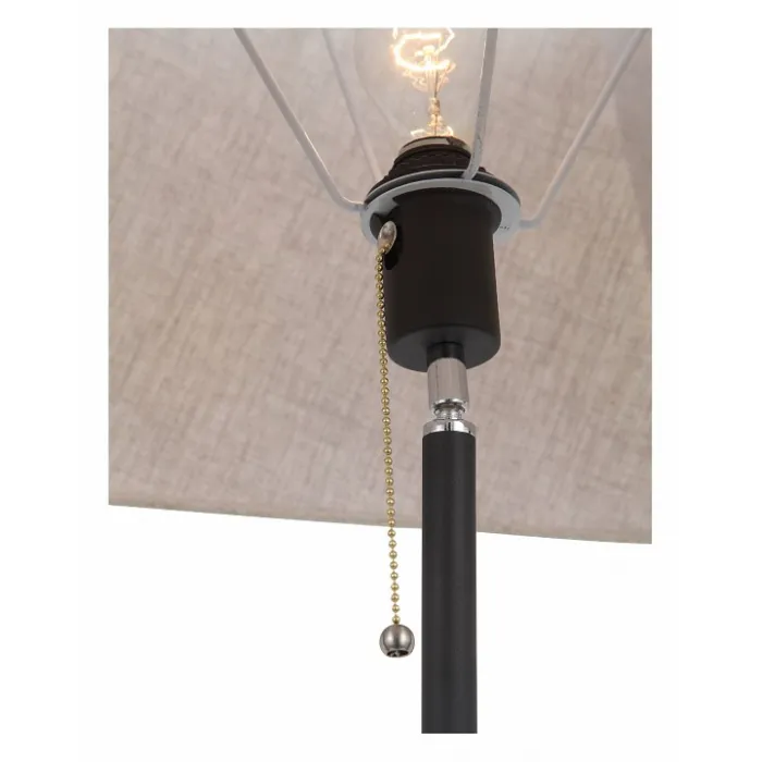 Торшеры с полкой ST-Luce Menola SLE302.405.01 Цвет арматуры коричневый Цвет плафонов кремовый от ImperiumLoft