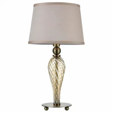 Настольная лампа декоративная Maytoni Murano ARM855-TL-01-R Цвет арматуры бронза Цвет плафонов коричневый