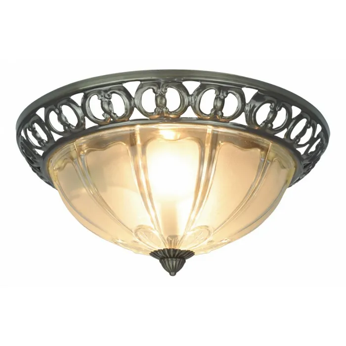 Накладной светильник Arte Lamp Porch A1306PL-2AB Цвет арматуры бронза Цвет плафонов белый от ImperiumLoft