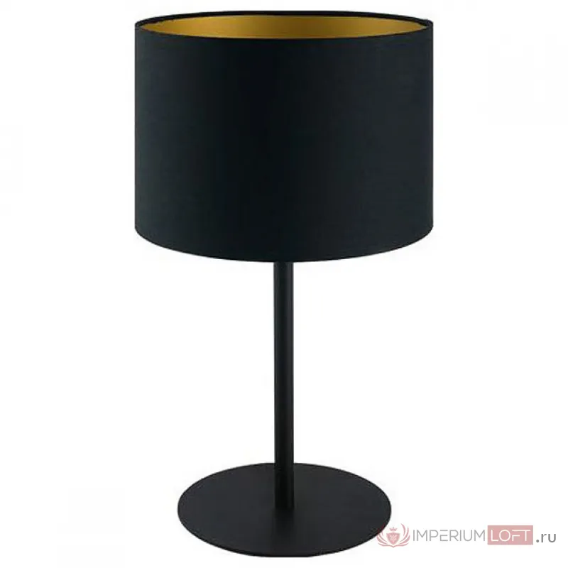 Настольная лампа декоративная Nowodvorski Alice 9091 Цвет арматуры черный Цвет плафонов золото от ImperiumLoft