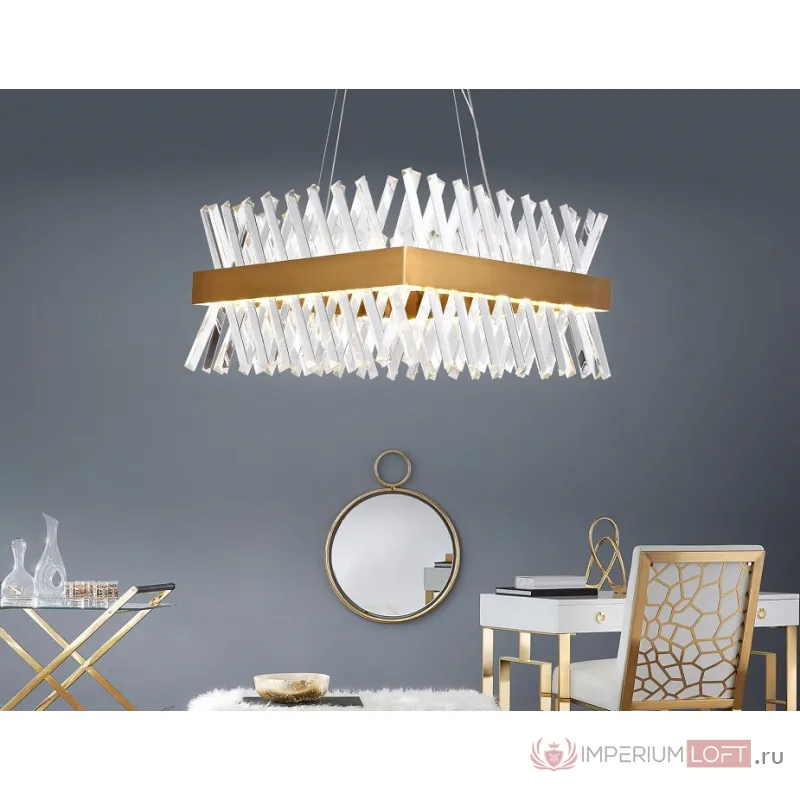 Подвесной светильник Ambrella Traditional 13 TR5318 Цвет арматуры золото Цвет плафонов прозрачный от ImperiumLoft