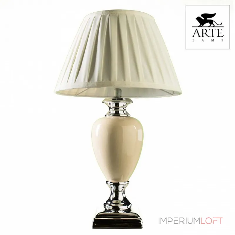 Настольная лампа декоративная Arte Lamp Cosy A5199LT-1WH Цвет арматуры хром Цвет плафонов белый от ImperiumLoft Настольная лампа декоративная Arte Lamp Cosy A5199LT-1WH Цвет арматуры хром Цвет плафонов белый от ImperiumLoft