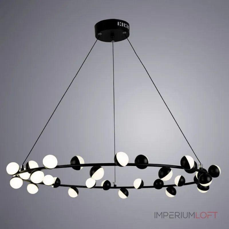Подвесная люстра Arte Lamp Dexter A3619SP-30BK Подвесная люстра Arte Lamp Dexter A3619SP-30BK