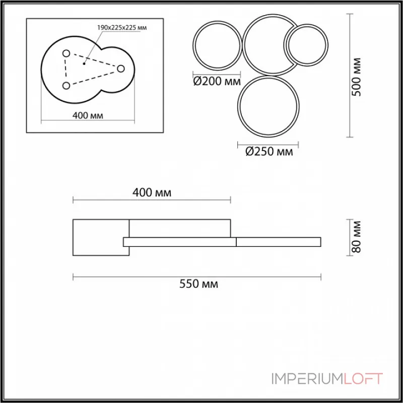 Потолочная люстра Lumion Norbert 5253/64CL Потолочная люстра Lumion Norbert 5253/64CL