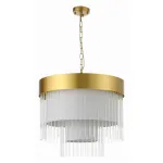 Подвесной светильник ST-Luce Aversa SL1352.203.09 Цвет арматуры Желтый Цвет плафонов Белый от ImperiumLoft
