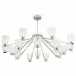 Подвесная люстра Maytoni Ralar MOD068PL-18CH Цвет арматуры хром Цвет плафонов прозрачный от ImperiumLoft
